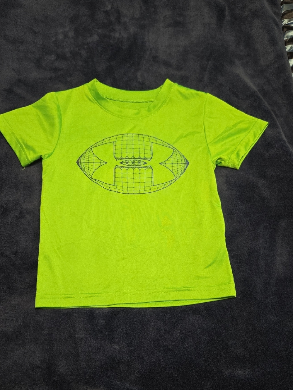 Under Armour Neon Lime Logo Short Sleeve Tee